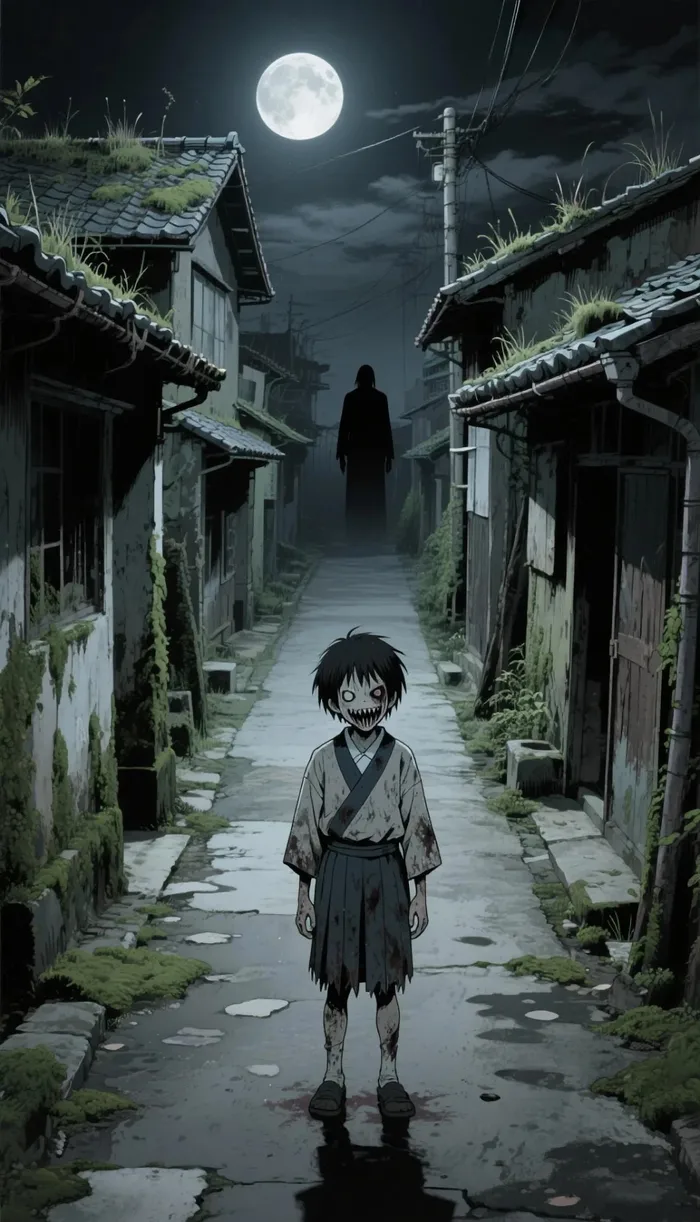ảnh anime kinh dị nam