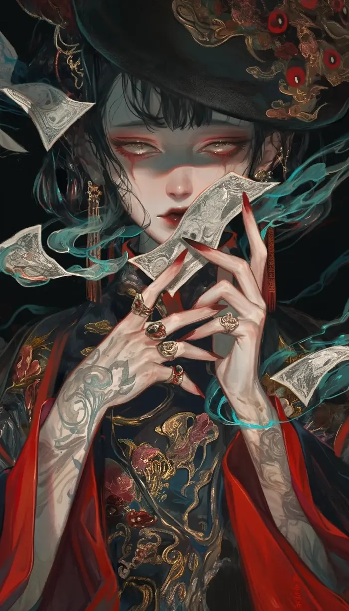 ảnh anime kinh dị