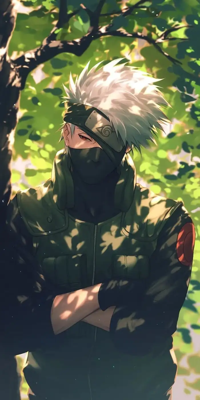 ảnh anime màu xanh lá cây hd đẹp