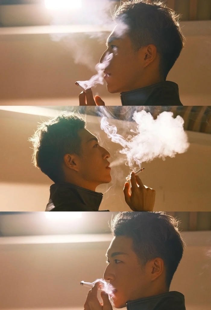 ảnh con trai hút thuốc ngầu
