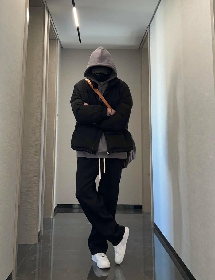 ảnh con trai khẩu trang đen cá tính