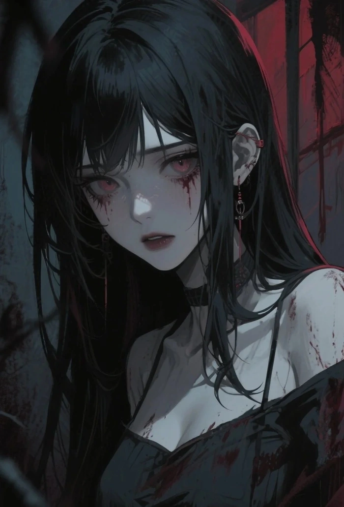 ảnh gái anime kinh dị