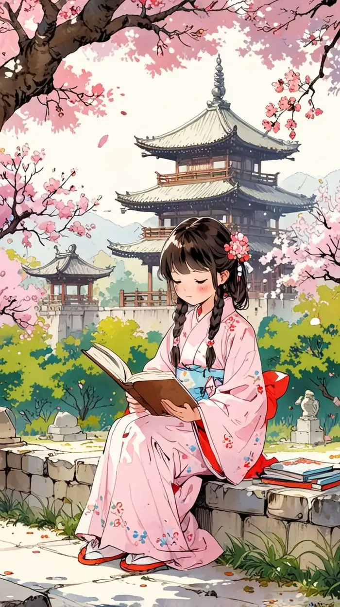 ảnh hoa anh đào anime hd đẹp