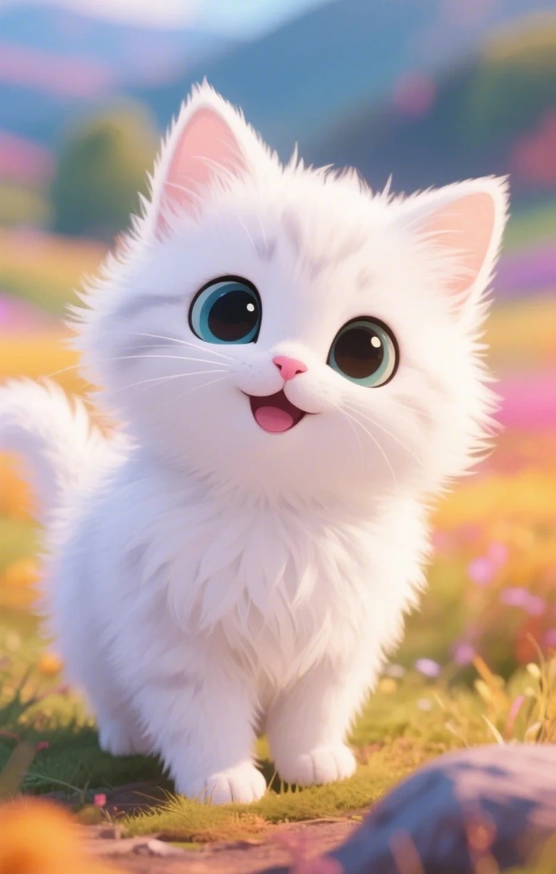 ảnh mèo anime