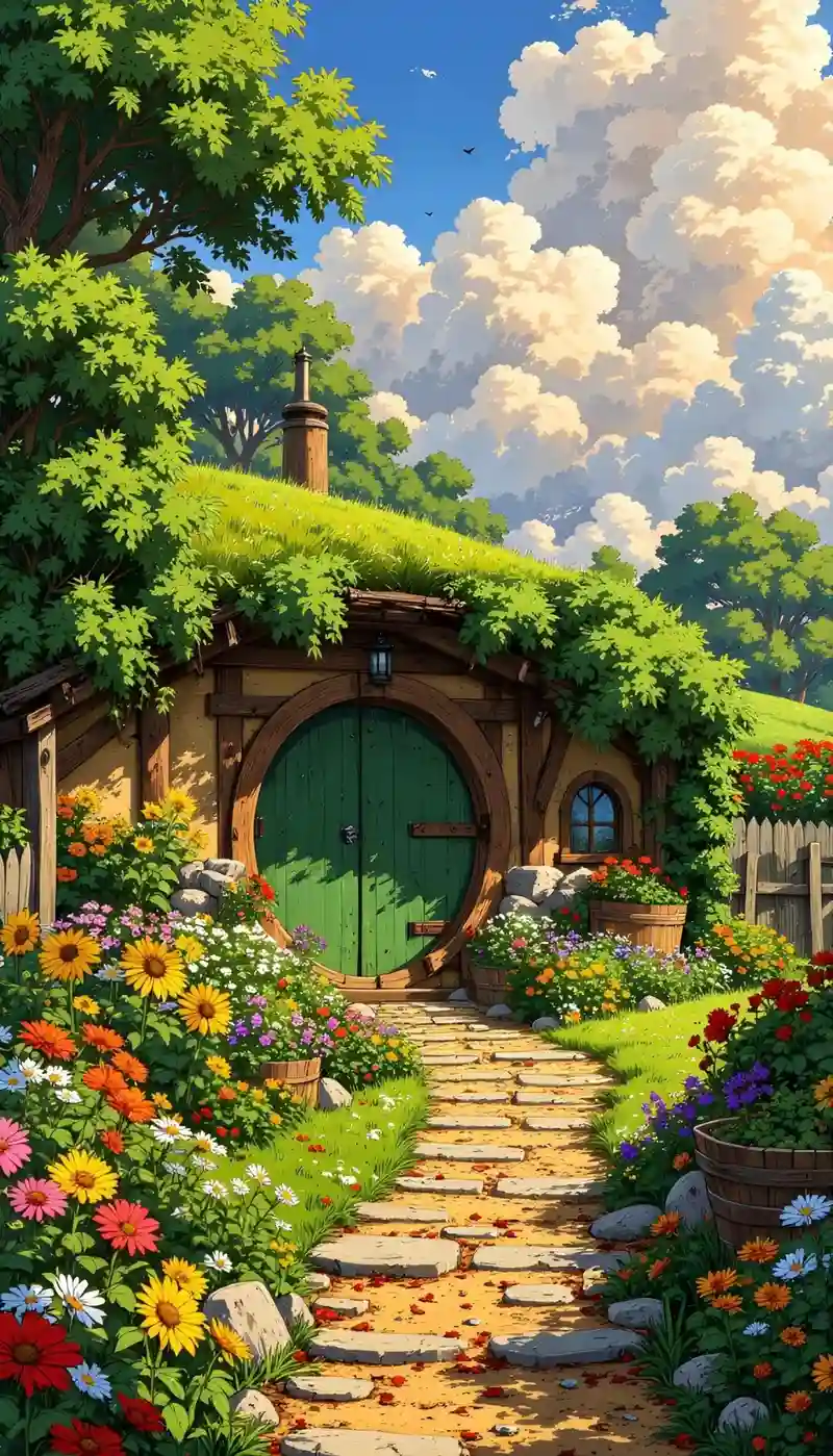 ảnh thiên nhiên anime đẹp