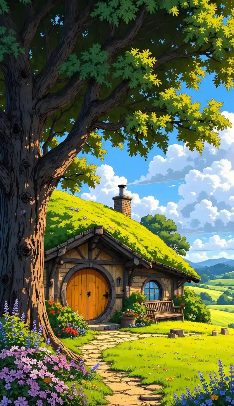 ảnh thiên nhiên anime