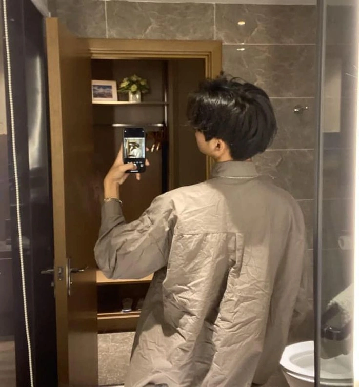 ảnh trai 2k10 chụp trước gương