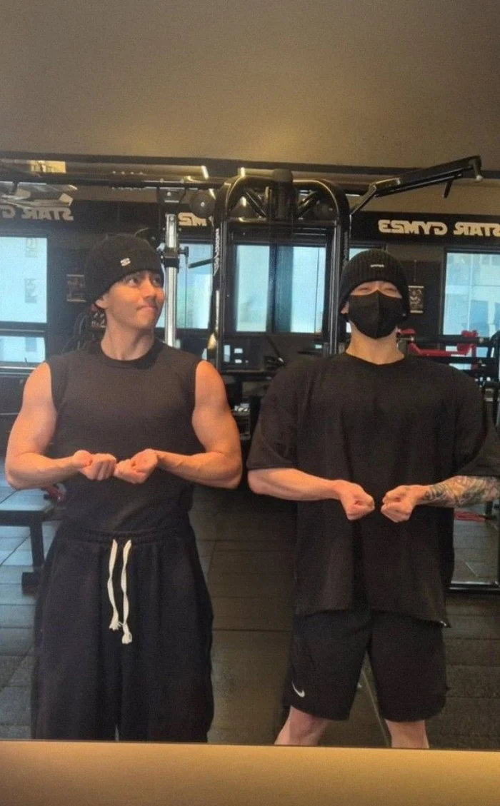 ảnh trai tập gym