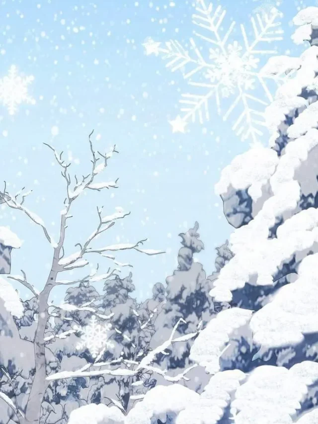 99+ Ảnh tuyết rơi anime lãng mạng cho các cặp tình nhân