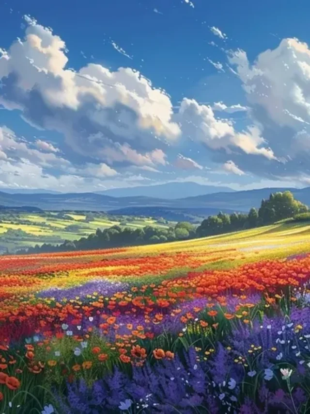 50+ Ảnh thiên nhiên anime 4k đẹp làm avatar, hình nền