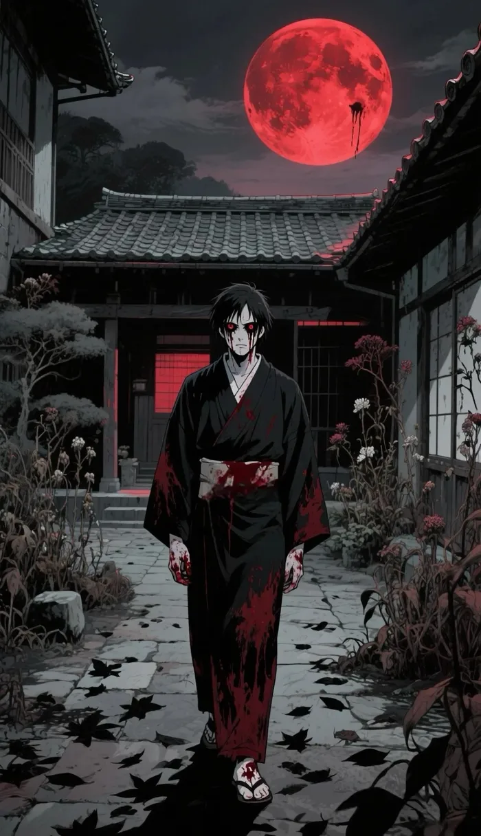 hình ảnh anime kinh dị nam