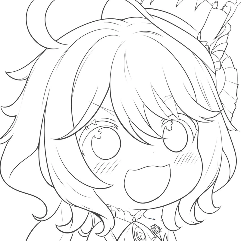 hinh anh to mau anime