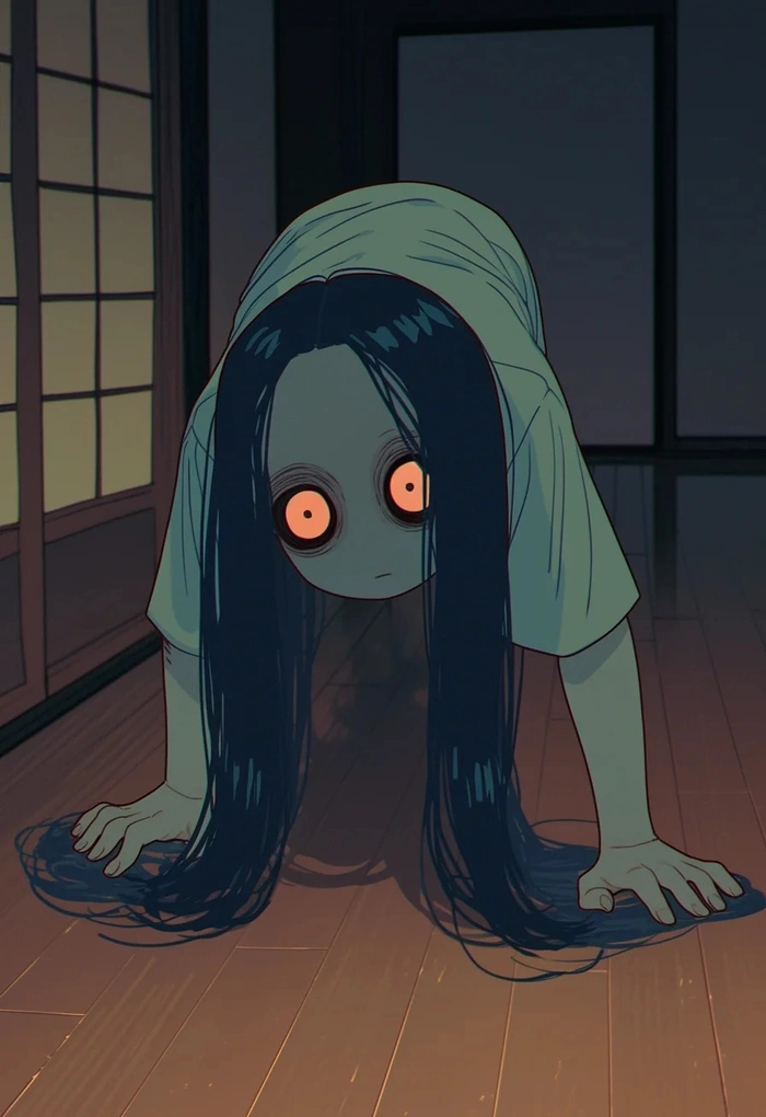 hình anime kinh dị nữ