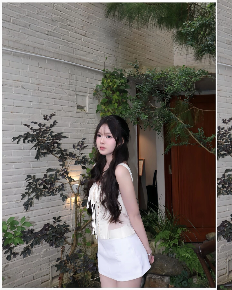 hot girl 2k5 váy ngắn