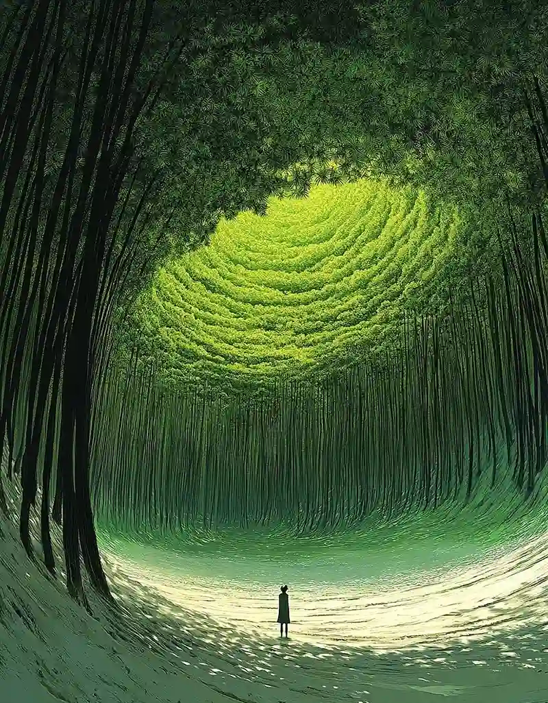 phong cảnh anime 4k