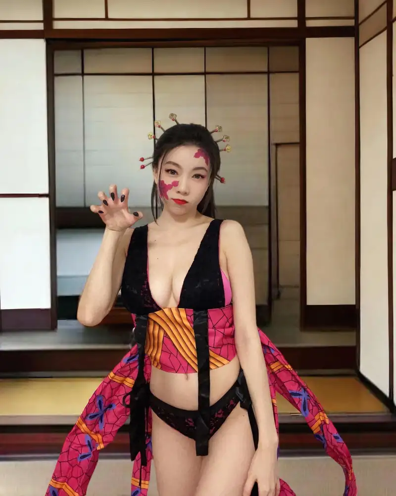 ảnh cosplay daki dễ thương