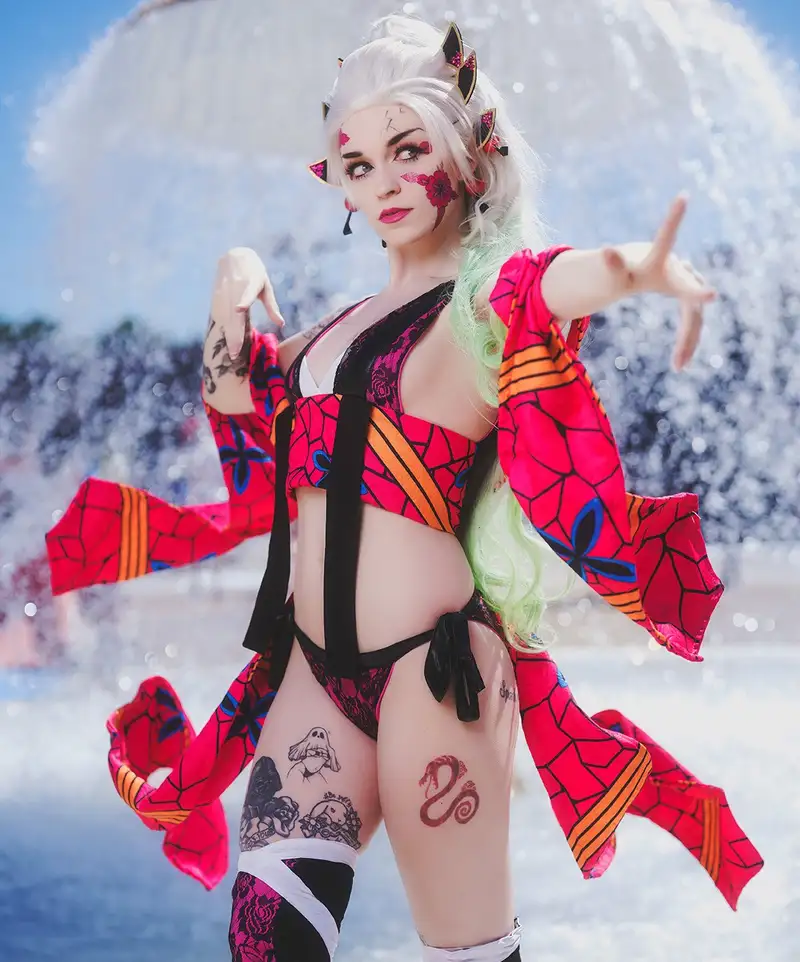 ảnh cosplay daki quyến rũ