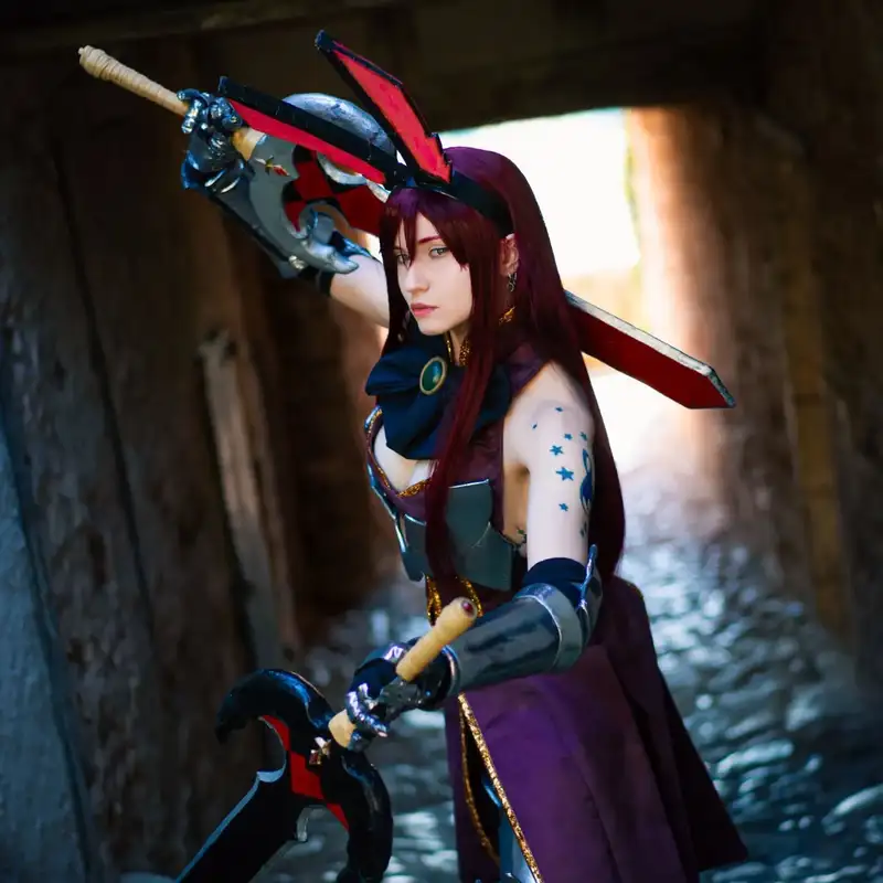 ảnh cosplay erza chất