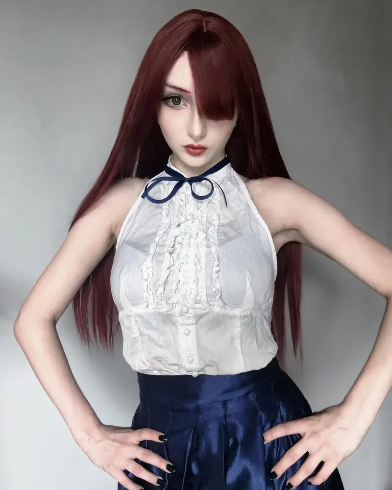ảnh cosplay erza ngọt nước