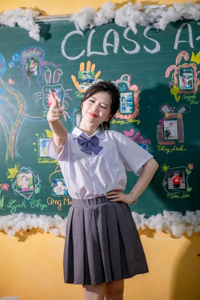 ảnh gái lớp 6 19