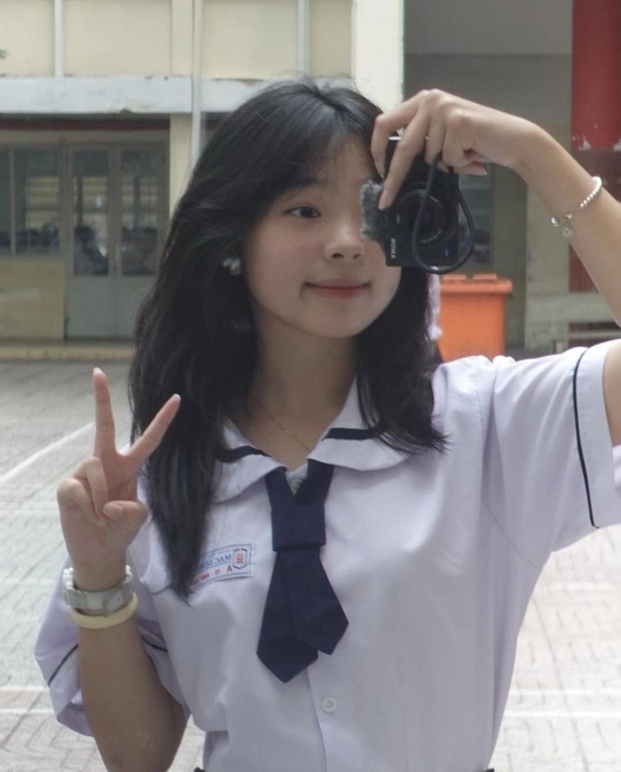 ảnh gái lớp 6 2