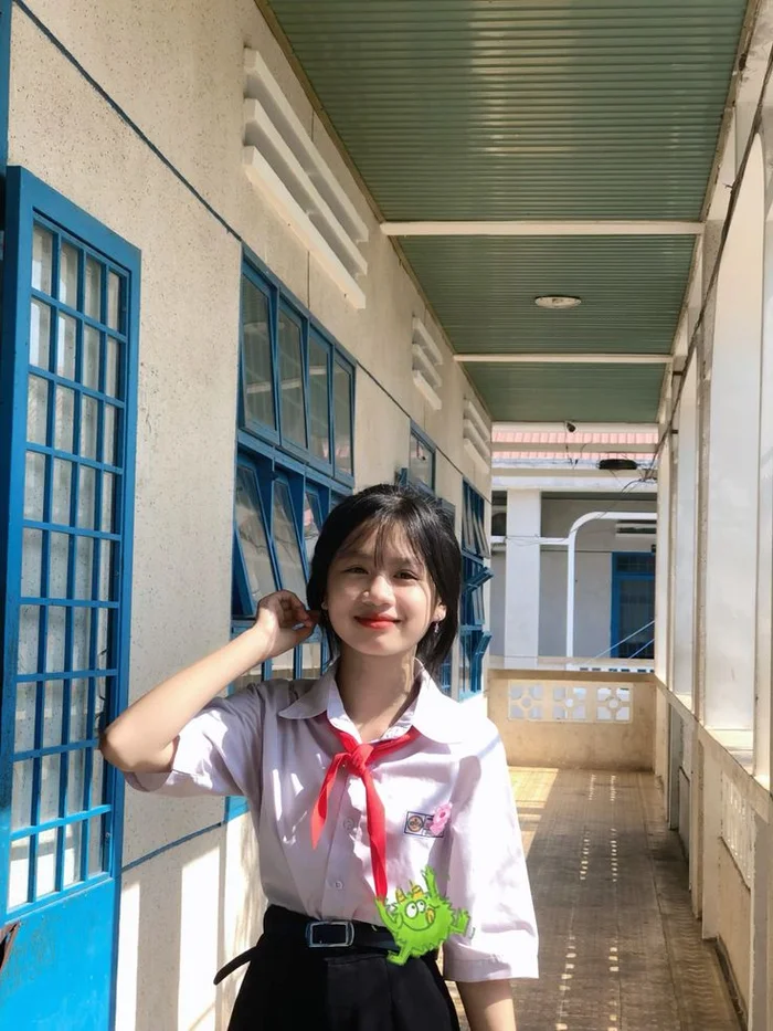 ảnh gái lớp 7 9