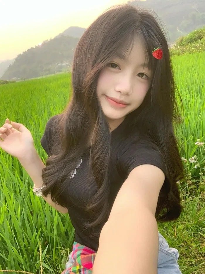 ảnh gái lớp 8 xinh gái
