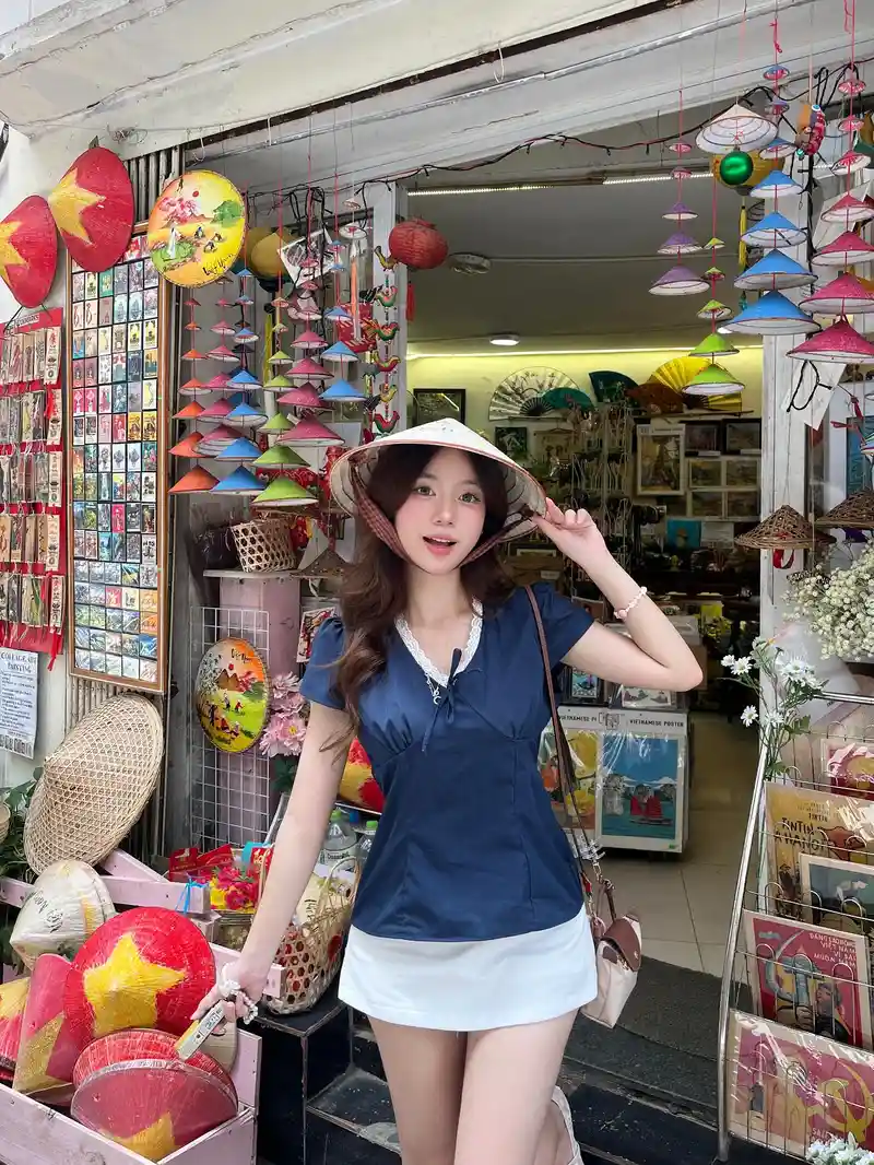 ảnh gái xinh đội nón 2k7