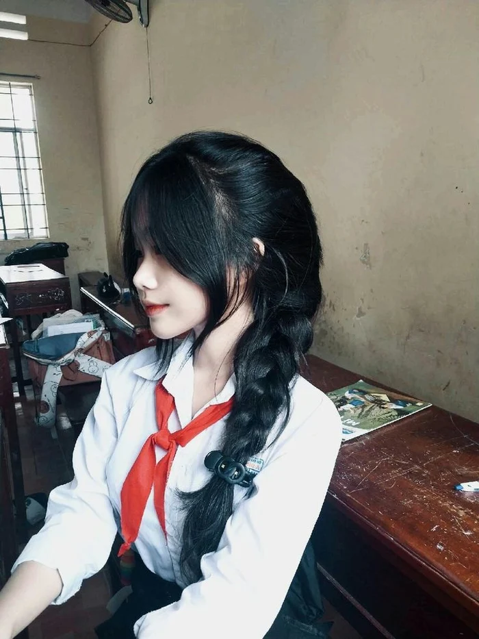 ảnh gái xinh lớp 7