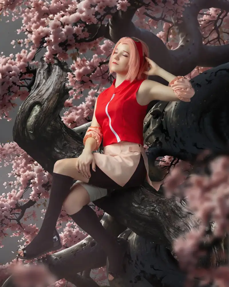 ảnh sakura cosplay cực cute