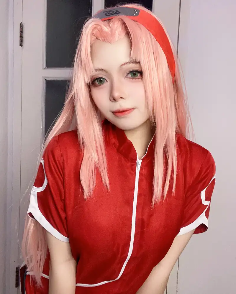 ảnh sakura cosplay cute