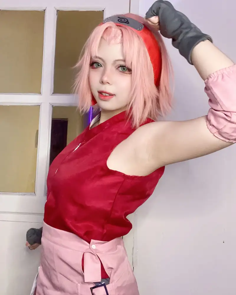 ảnh sakura cosplay siêu cute