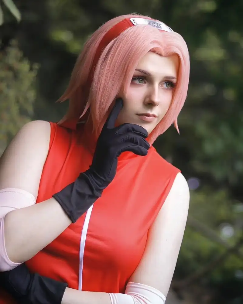 ảnh sakura cosplay siêu dễ thương