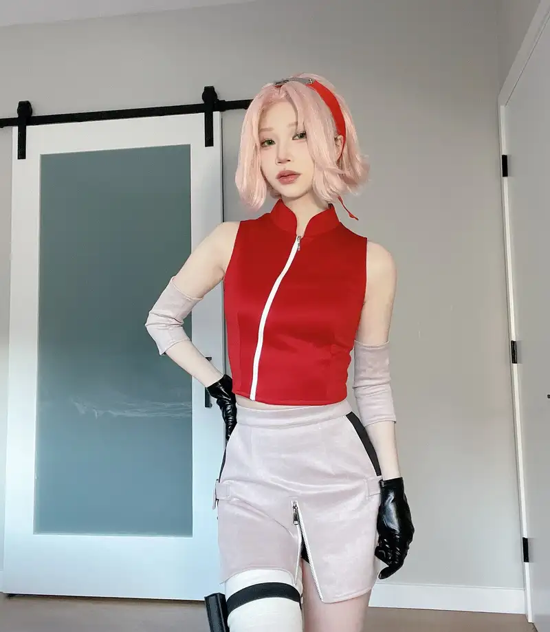 ảnh sakura cosplay siêu đẹp