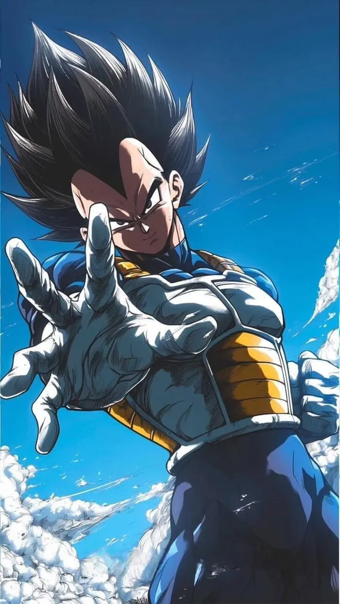 ảnh vegeta blue