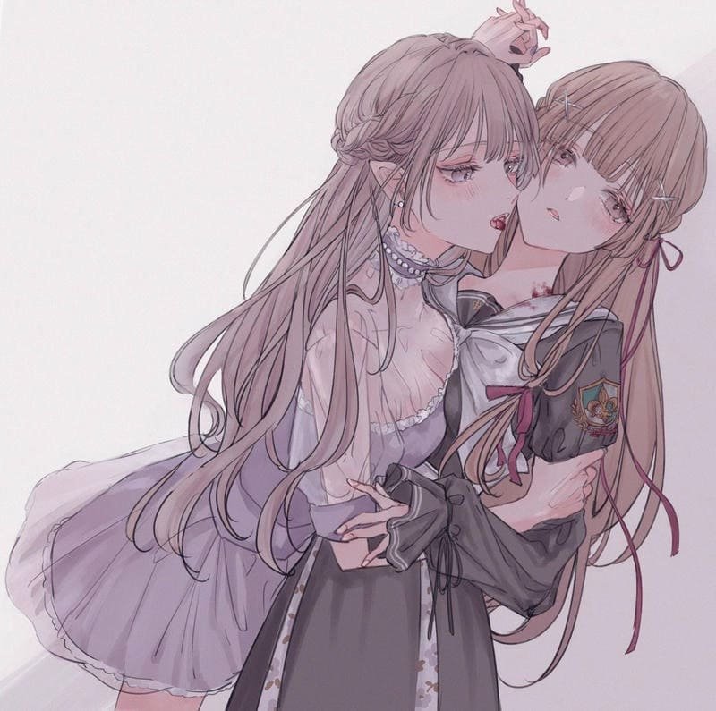 anime bách hợp hình vẽ