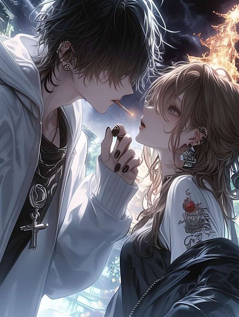 anime cặp đôi ngầu