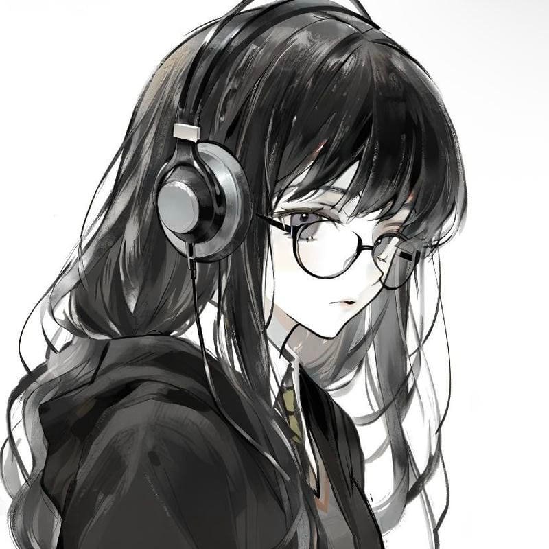 anime đeo kính ảnh