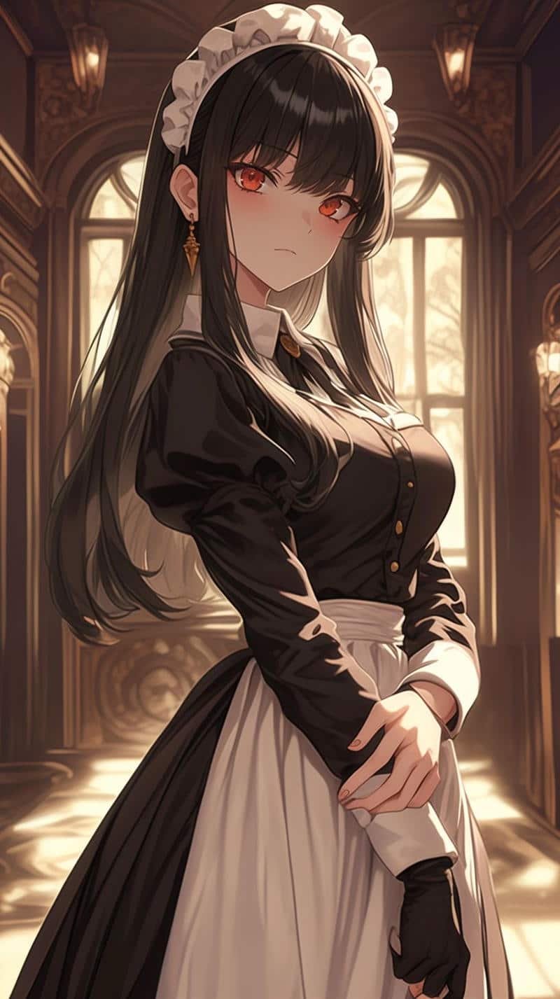 anime hầu gái ảnh