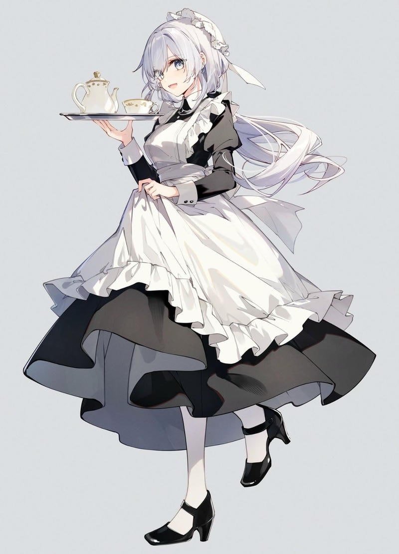 anime hầu gái đẹp