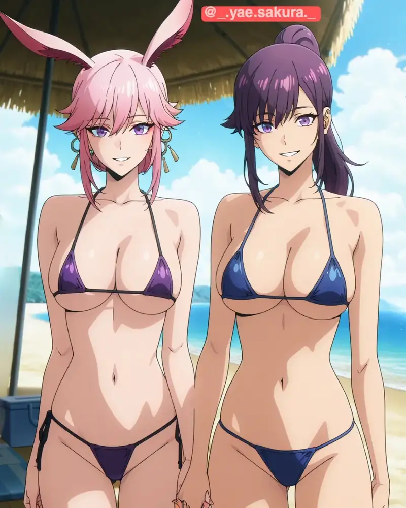 anime mặc bikini sexy