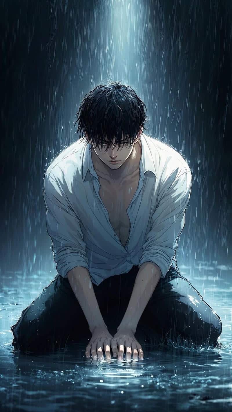 anime nam buồn đau