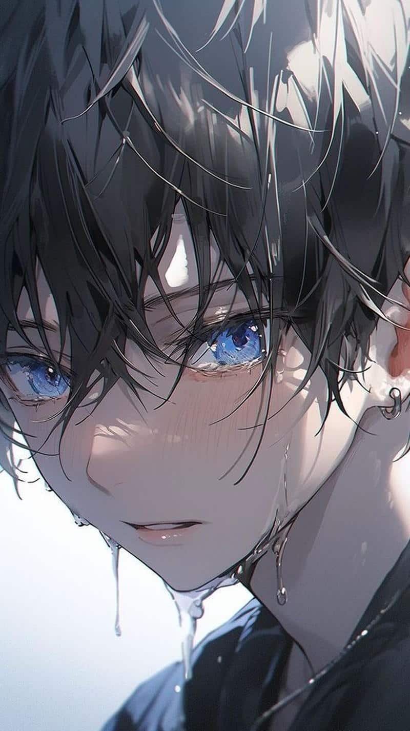 anime nam buồn hình