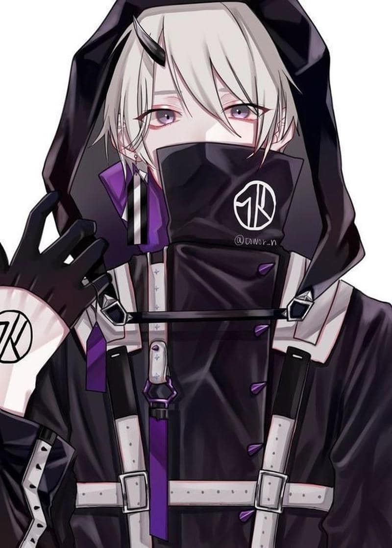 anime nam ngầu ảnh