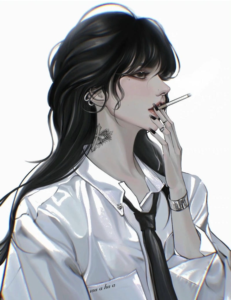 anime nữ ngầu lòi