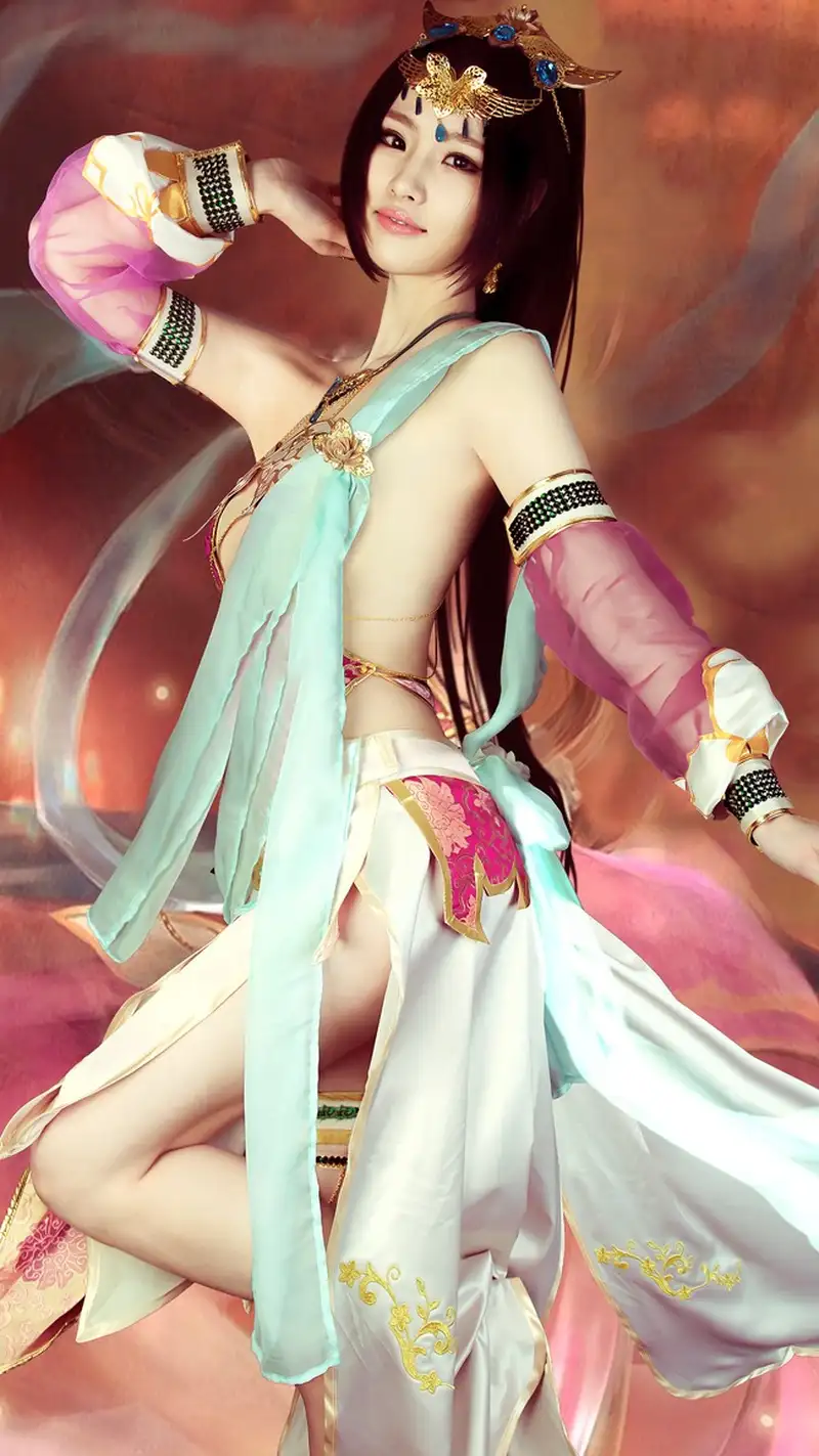 cosplay điêu thuyền mông to