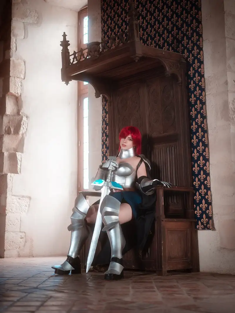 cosplay erza đáng yêu