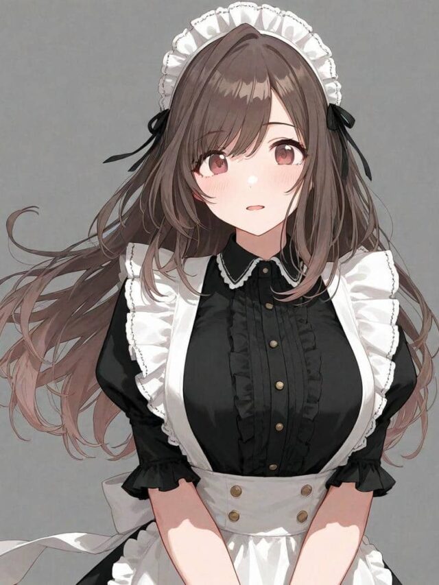 Tuyển tập 325+ ảnh anime hầu gái siêu dễ thương và đáng yêu