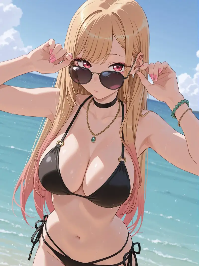 gái anime bikini 13