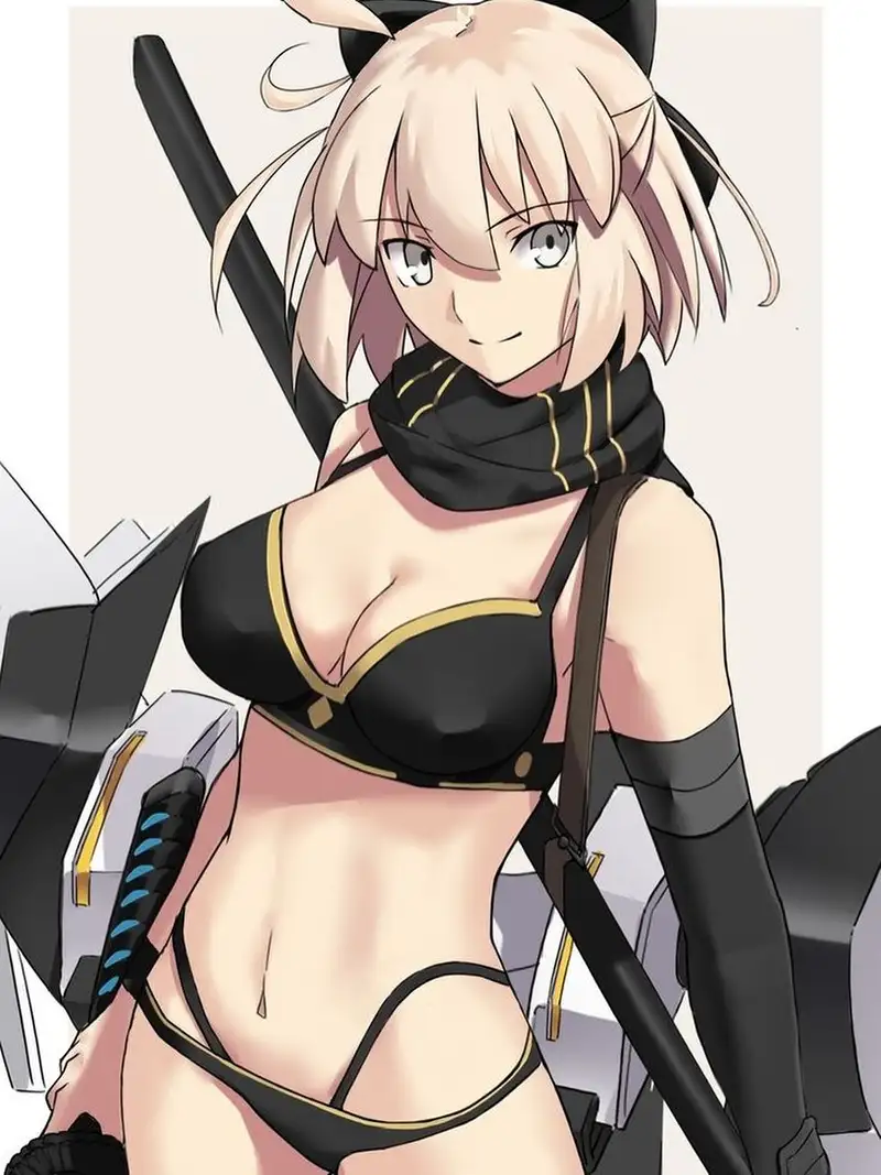 gái anime mặc bikini 12